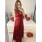 Ärmelloses langes Partykleid für Damen (S/M EINHEITSGRÖSSE) ITALIAN FASHION IMS24FIONA - Farbe   schwarz - Velikost   S/M