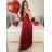 Ärmelloses langes Partykleid für Damen (S/M EINHEITSGRÖSSE) ITALIAN FASHION IMS24FIONA - Farbe   schwarz - Velikost   S/M