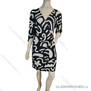 Icecool Damen-Elegantes Langarmkleid (S/M Einheitsgröße) ITALIAN FASHION IMM23M284