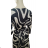 Icecool Damen-Elegantes Langarmkleid (S/M Einheitsgröße) ITALIAN FASHION IMM23M6150/DU -   schwarz -   S / M