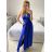 Langes ärmelloses Abendkleid für Damen (S/M/L EINHEITSGRÖSSE) ITALIAN FASHION IMS235192