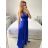 Langes ärmelloses Abendkleid für Damen (S/M/L EINHEITSGRÖSSE) ITALIAN FASHION IMS235192