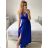 Langes ärmelloses Abendkleid für Damen (S/M/L EINHEITSGRÖSSE) ITALIAN FASHION IMS235192
