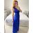 Langes ärmelloses Abendkleid für Damen (S/M/L EINHEITSGRÖSSE) ITALIAN FASHION IMS235192