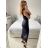 Langes, elegantes, trägerloses Sommerkleid für Damen (Einheitsgröße S/M) ITALIAN FASHION IMPBB23B23897 S / M dunkelrot