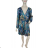 Elegantes Damenkleid mit langen Ärmeln (Einheitsgröße S/M) ITALIAN FASHION IMM23M6062 -   dunkelblau -   S / M