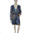 Elegantes Damenkleid mit langen Ärmeln (Einheitsgröße S/M) ITALIAN FASHION IMM23M6062 -   dunkelblau -   S / M