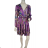 Elegantes Damenkleid mit langen Ärmeln (Einheitsgröße S/M) ITALIAN FASHION IMM23M6062 -   dunkelblau -   S / M
