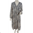Langarm-Hemdkleid für Damen (Einheitsgröße S/M) ITALIAN FASHION IMWGM23447 -   beige -   S / M