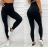 Legíny dlouhé fitnes push up dámské (S/M ONE SIZE) ITALSKÁ MÓDA IMM24CH2985 -   schwarz -   S / M