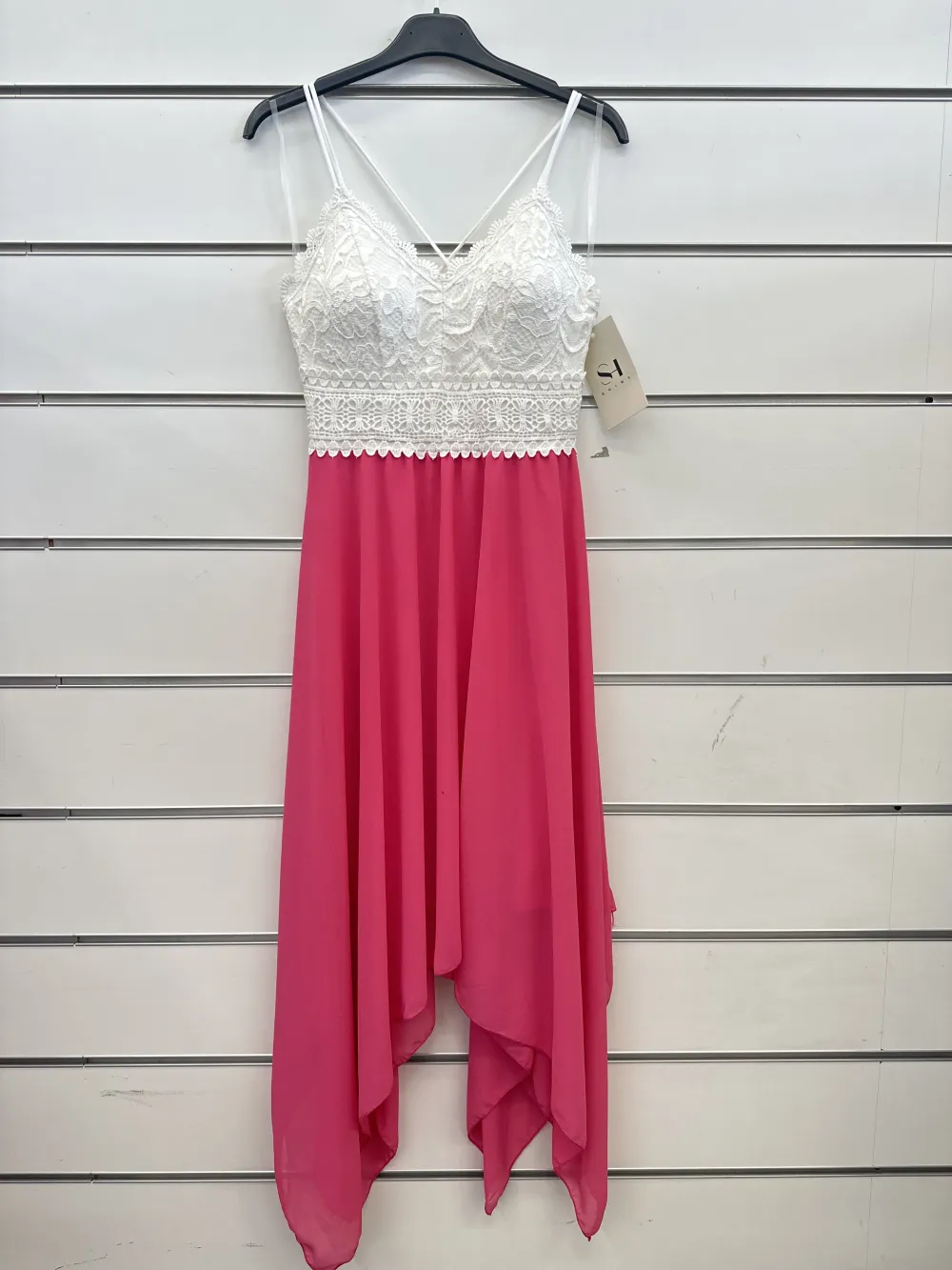 Trägerloses kurzes Partykleid für Damen (Einheitsgröße S/M) ITALIAN FASHION IMPSH23C662