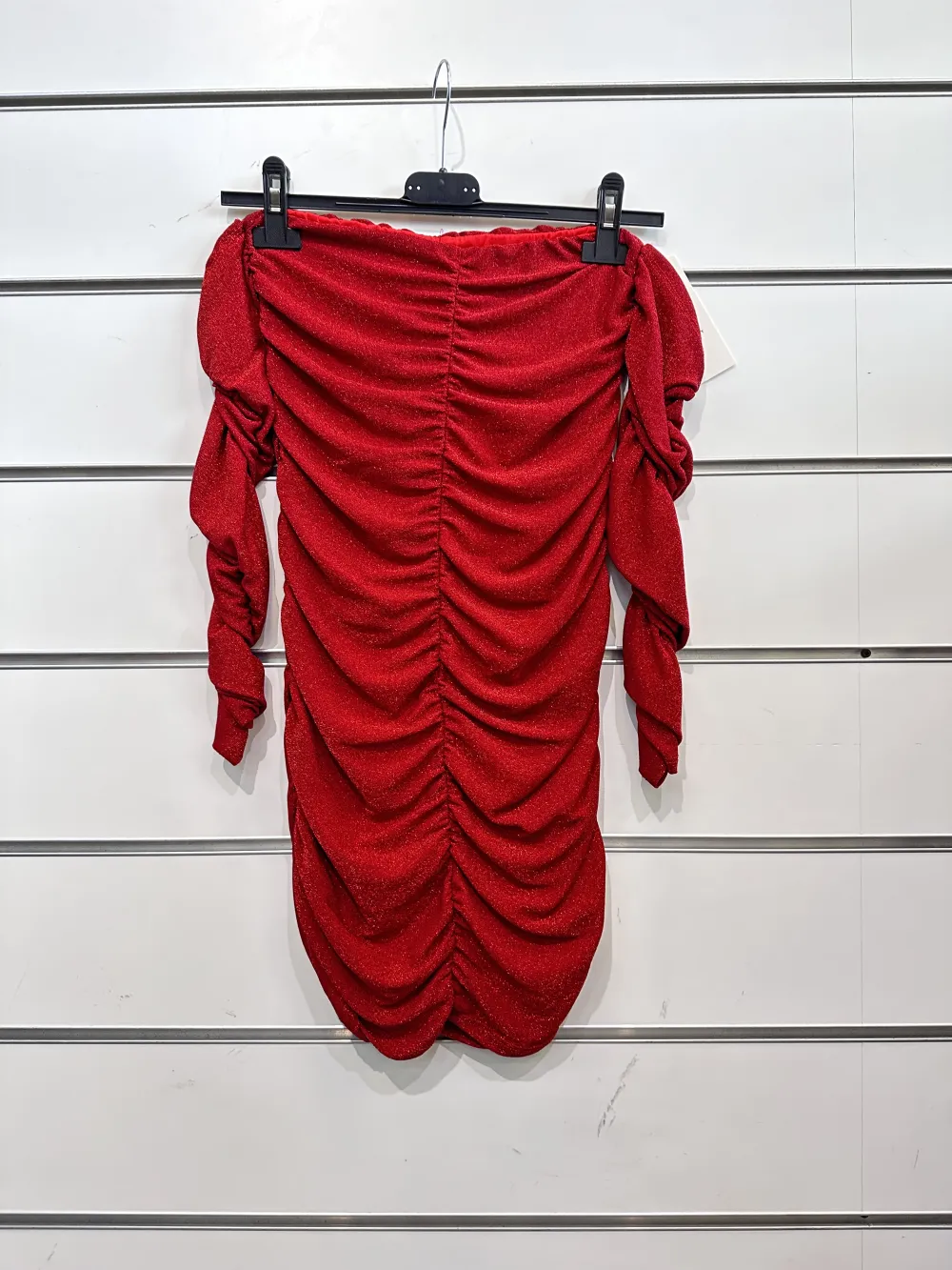Trägerloses kurzes Partykleid für Damen (Einheitsgröße S/M) ITALIAN FASHION IMPSH23C662