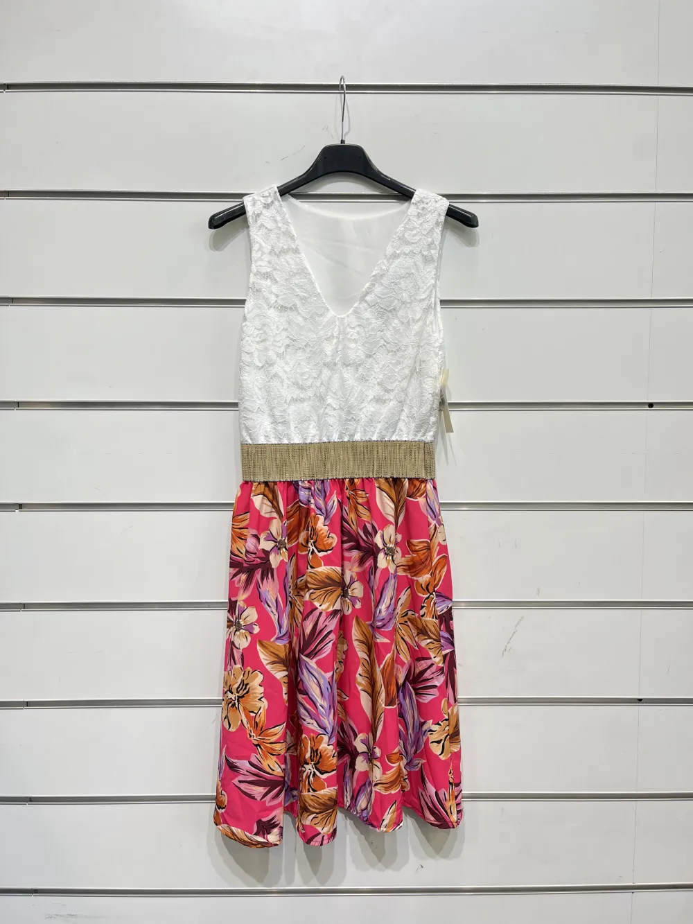 Trägerloses kurzes Partykleid für Damen (Einheitsgröße S/M) ITALIAN FASHION IMPSH23C662