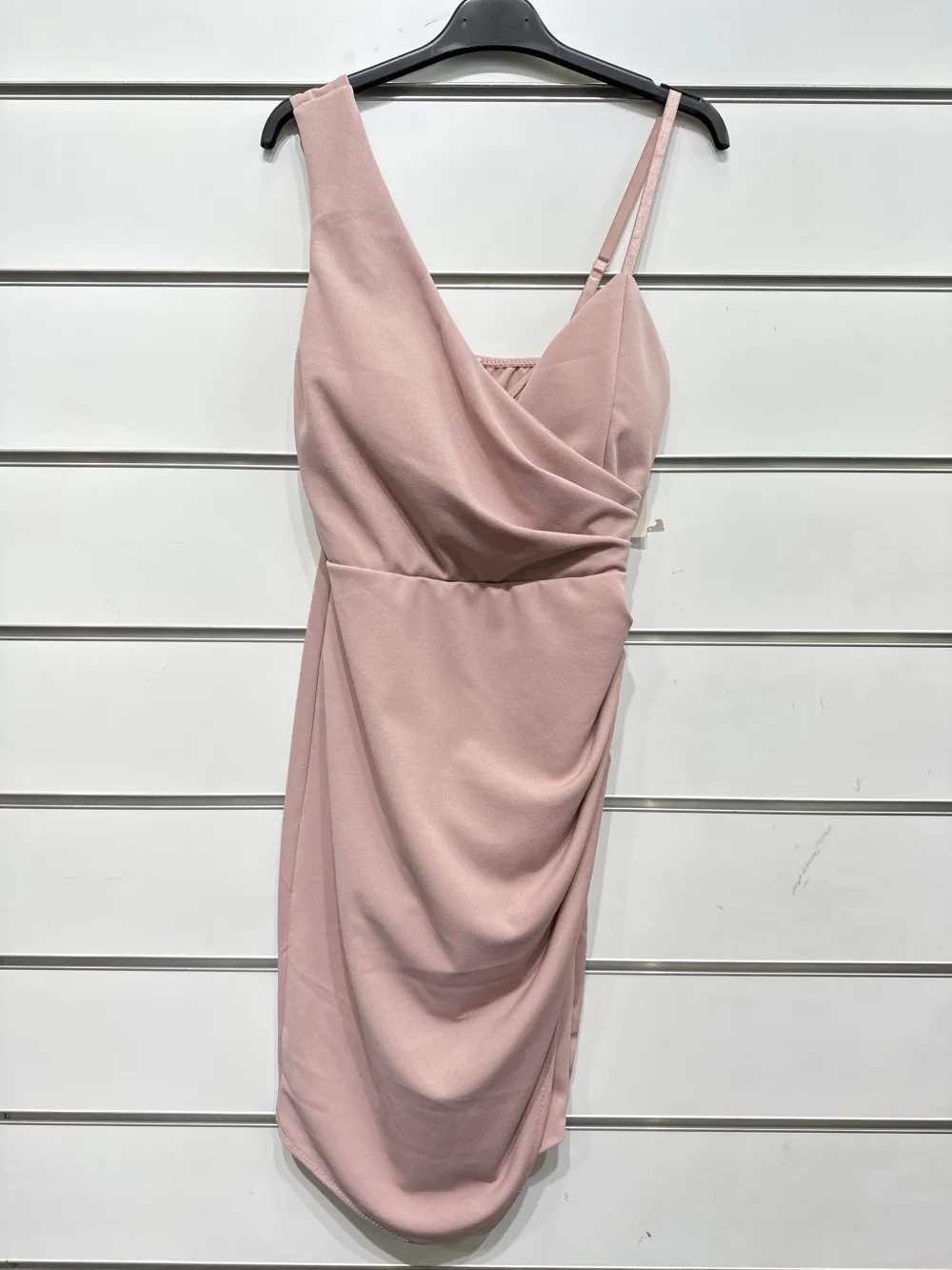 Trägerloses kurzes Partykleid für Damen (Einheitsgröße S/M) ITALIAN FASHION IMPSH23C662 pink S / M