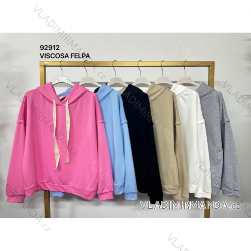 Langarm-Sweatshirt für Damen (S/M EINHEITSGRÖSSE) ITALIAN FASHION IMPDY23LS20359