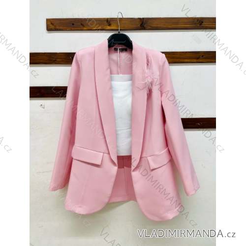 Damen-Langarmjacke (S/M ONE SIZE) ITALIAN FASHION IMPDY23MDUE23274