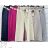 Damen-Stretchhose lang (S / M ONE SIZE) ITALIAN FASHION IMWB221597