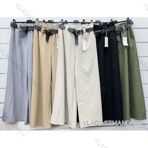 Damen-Stretchhose lang (S / M ONE SIZE) ITALIAN FASHION IMWB221597