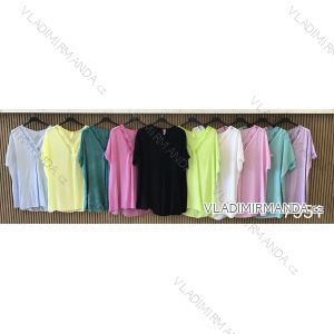 Damen T-Shirt Kurzarm (S / M / L ONE SIZE) ITALIAN FASHION IMWC222158