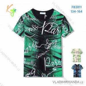 T-Shirt Kurzarm Kinder Mädchen (116-146) KUGO B2855