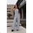 Langer eleganter Langarm-Overall für Damen (S/M ONE SIZE) ITALIAN FASHION IMWA23289