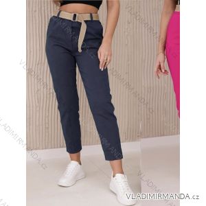 Lange Lederhose für Damen (Einheitsgröße S/M) ITALIAN FASHION IMWAD234126