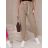 Lange Lederhose für Damen (Einheitsgröße S/M) ITALIAN FASHION IMWAD234126