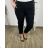 Damen Warmes Langarmkleid (L / XL ONE SIZE) ITALIAN FASHION IM421MIA 2XL/3XL braun