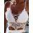 Träger-Tanktop für Damen (Einheitsgröße S/M) ITALIAN FASHION IMWAE24051