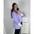 Damen-Langarmjacke (M/L/XL ONE SIZE) ITALIAN FASHION IMC23016 XL/2XL schwarz