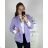 Damen-Langarmjacke (M/L/XL ONE SIZE) ITALIAN FASHION IMC23016 XL/2XL schwarz