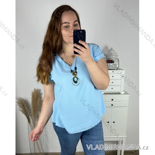 Gestrickter Rollkragenpullover für Damen mit langen Ärmeln (Einheitsgröße S/M) ITALIAN FASHION IM323001