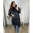 Damen-Kapuzenjacke in großen Größen (XL/2XL ONE SIZE) ITALIAN FASHION IM422684