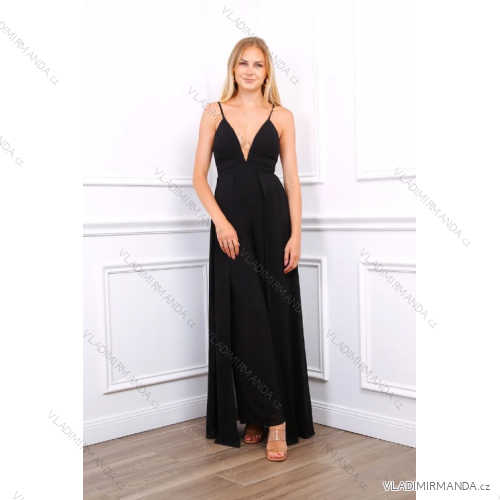 Träger-Overalls für Damen (Einheitsgröße S/M) ITALIAN FASHION IMPSH2380067 schwarz S / M