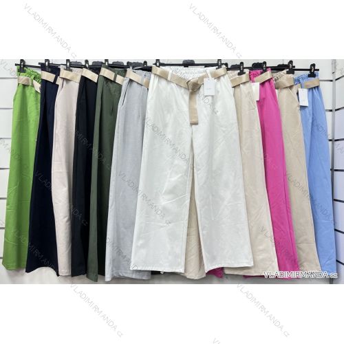 Damen-Stretchhose lang (S / M ONE SIZE) ITALIAN FASHION IMWB221597