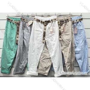 Damen-Stretchhose lang (S / M ONE SIZE) ITALIAN FASHION IMWB221597