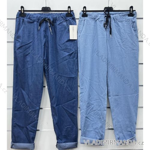 Damen-Stretchhose lang (S / M ONE SIZE) ITALIAN FASHION IMWB221597