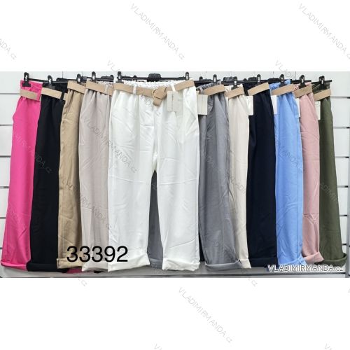 Damen-Stretchhose lang (S / M ONE SIZE) ITALIAN FASHION IMWB221597