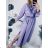 Damen Langarm Hoodie Kleid (S / M ONE SIZE) ITALIAN FASHION IMWA216095