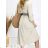 Damen Langarm Hoodie Kleid (S / M ONE SIZE) ITALIAN FASHION IMWA216095