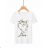 Damen-Kurzarm-T-Shirt (S-XL) GLO-STORY GLO24WPO-4548