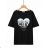T-Shirt Kurzarm Damen Übergröße (2XL-5XL) GLO-STORY GLO24WPO-4558