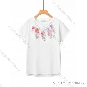 T-Shirt Kurzarm Damen Übergröße (2XL-5XL) GLO-STORY GLO24WPO-4576