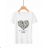 Damen-Kurzarm-T-Shirt (S-XL) GLO-STORY GLO24WPO-4622