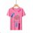 Damen-Kurzarm-T-Shirt (S-XL) GLO-STORY GLO24WPO-4627