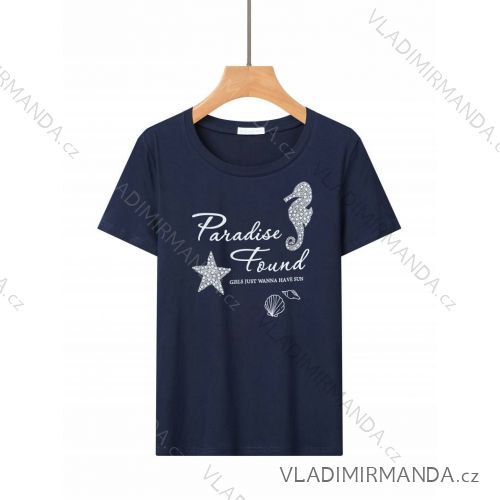 Damen-Kurzarm-T-Shirt (S-XL) GLO-STORY GLO24WPO-4639