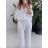 Damen Langarm Hoodie Kleid (S / M ONE SIZE) ITALIAN FASHION IMWA216095