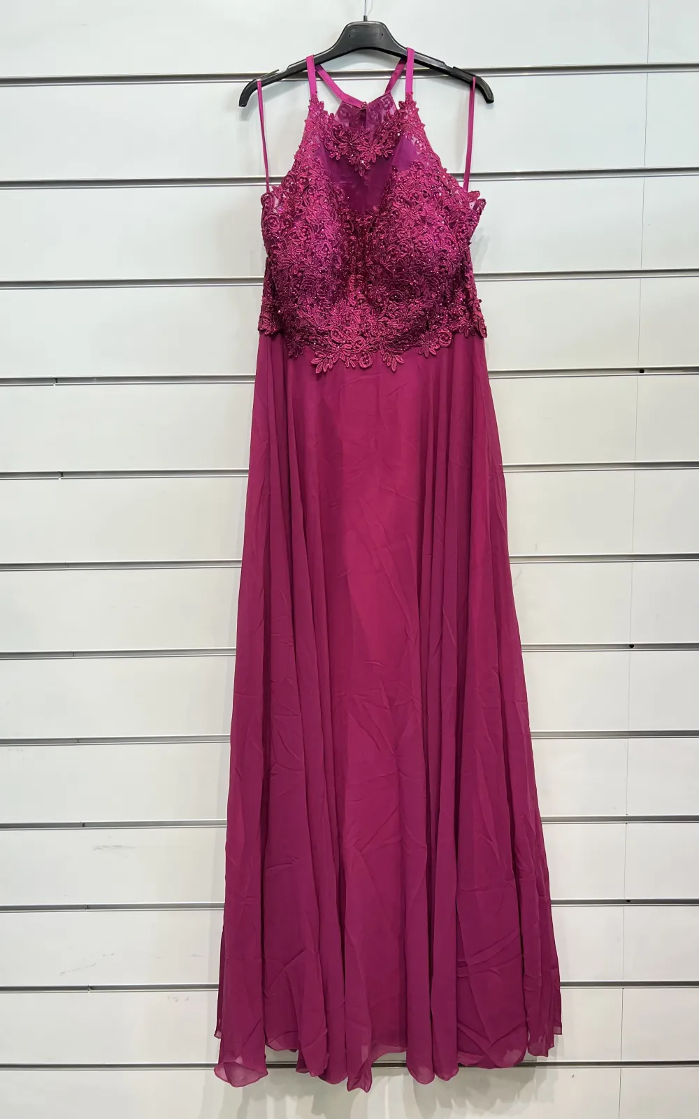 Šaty letní na ramínka dámské (S/M ONE SIZE) ITALSKÁ MÓDA IMPBB22B21841 rot S / M