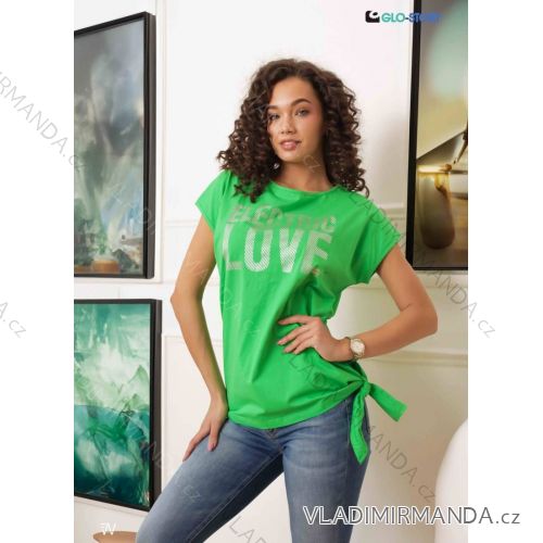 Damen-Kurzarm-T-Shirt (S-XL) GLO-STORY GLO24WPO-4582