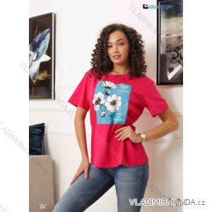 Damen Kurzarm-T-Shirt (S-XL) GLO-STORY GLO24WPO-4556